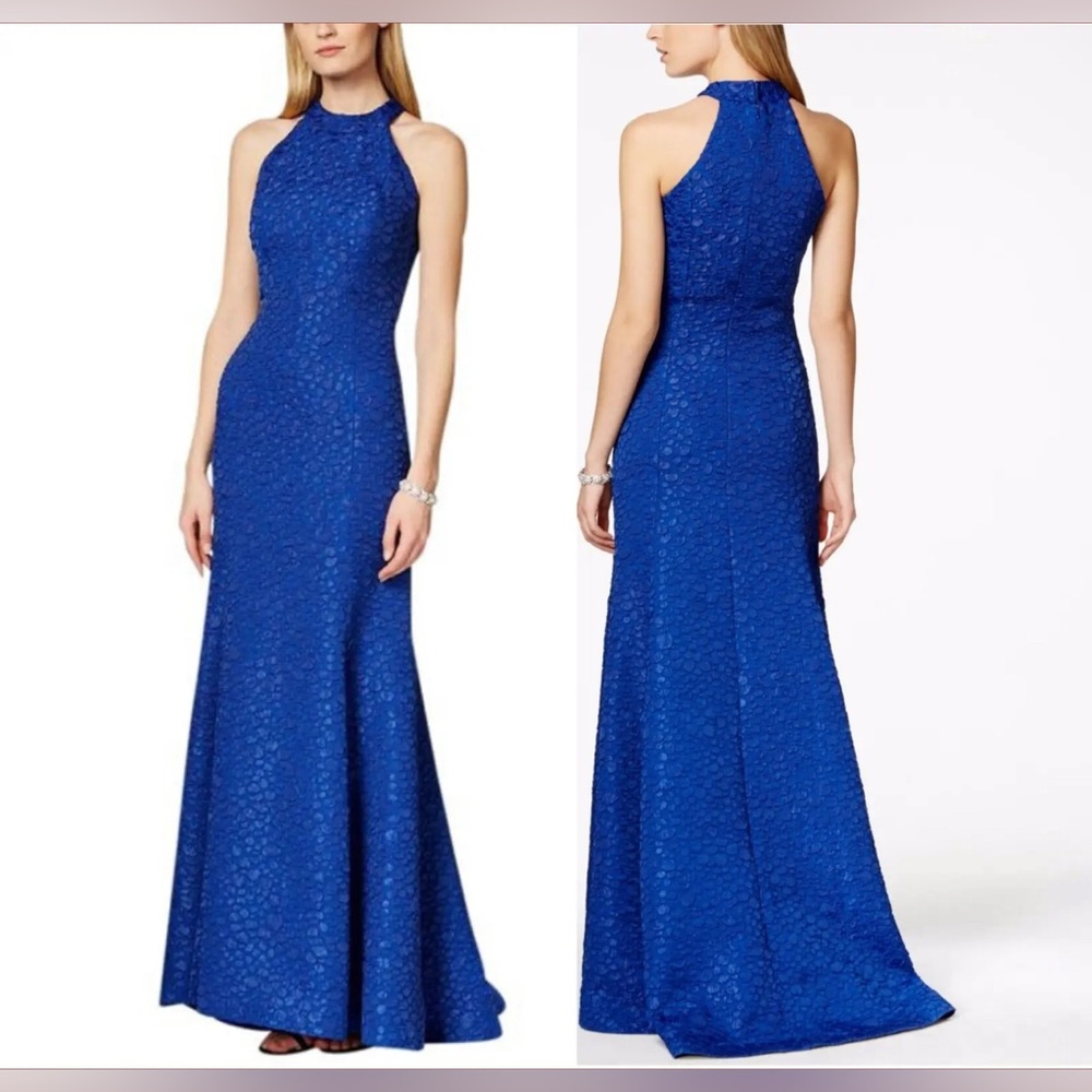 B Michael America royal blue dress